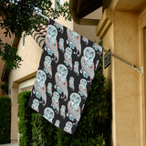 Owl Tribal Pattern House Flag Garden Flag