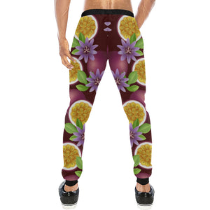 Passion Fruit Sliced Pattern Unisex Casual Sweatpants