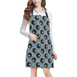 Billiard Ball Pattern Print Design 01 Adjustable Apron