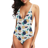 Passion Fruit Pattern Women's One-Piece Swimsuit