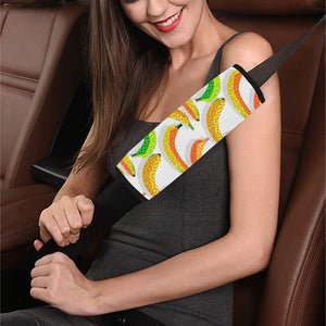 Banana Geometric Pattern Car Seat Belt Cover