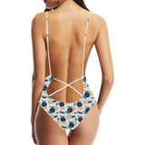 Passion Fruit Pattern Women's One-Piece Swimsuit