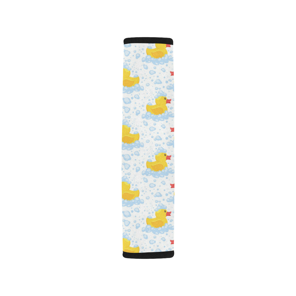 Duck Toy Pattern Print Design 03 Car Seat Belt Cover