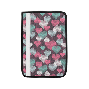 Decorative Heart Pattern Car Seat Belt Cover