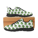 Broccoli Pattern Men's Sneakers Black