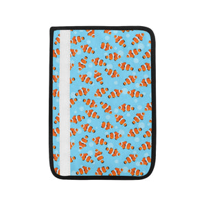 Clown Fish Pattern Print Design 05 Car Seat Belt Cover