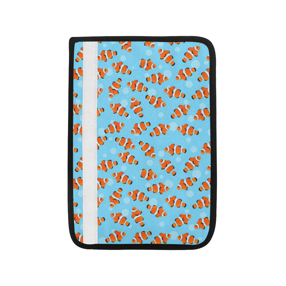 Clown Fish Pattern Print Design 05 Car Seat Belt Cover