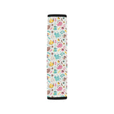 Tea pots Pattern Print Design 05 Car Seat Belt Cover