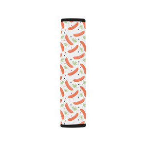 Sausage Pattern Print Design 03 Car Seat Belt Cover