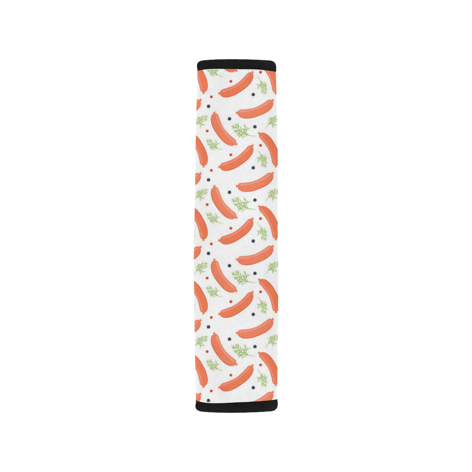 Sausage Pattern Print Design 03 Car Seat Belt Cover