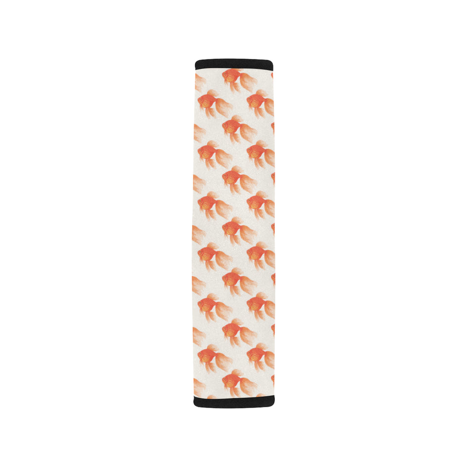 Goldfish Pattern Print Design 05 Car Seat Belt Cover