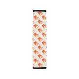 Goldfish Pattern Print Design 05 Car Seat Belt Cover