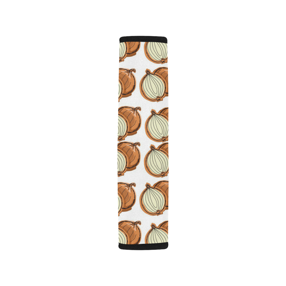 Onion Theme Pattern Car Seat Belt Cover