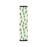 Green Peas Pattern Print Design 04 Car Seat Belt Cover