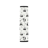 Panda Pattern Background Car Seat Belt Cover