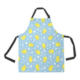 Duck Toy Pattern Print Design 02 Adjustable Apron