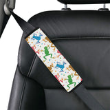 Colorful Frog Pattern Car Seat Belt Cover