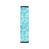 Starfish Shell Blue Theme Pattern Car Seat Belt Cover