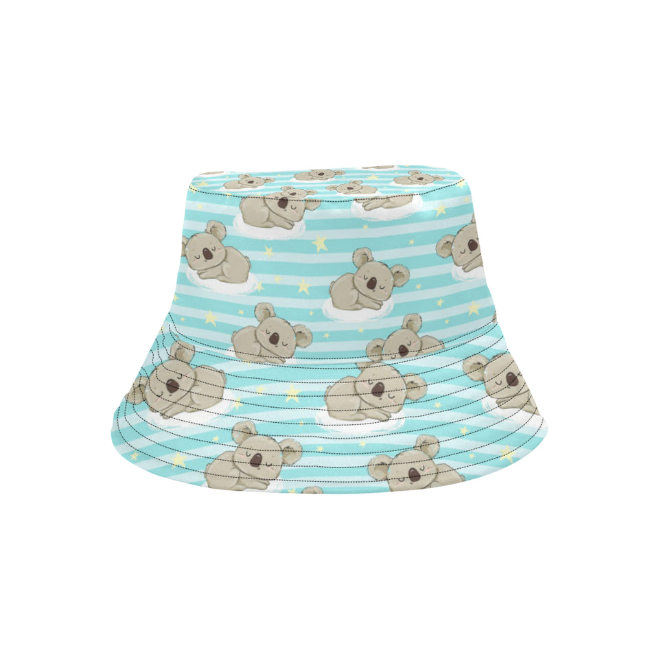 Sleep Koala Pattern Unisex Bucket Hat