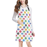 Billiard Ball Pattern Print Design 04 Adjustable Apron