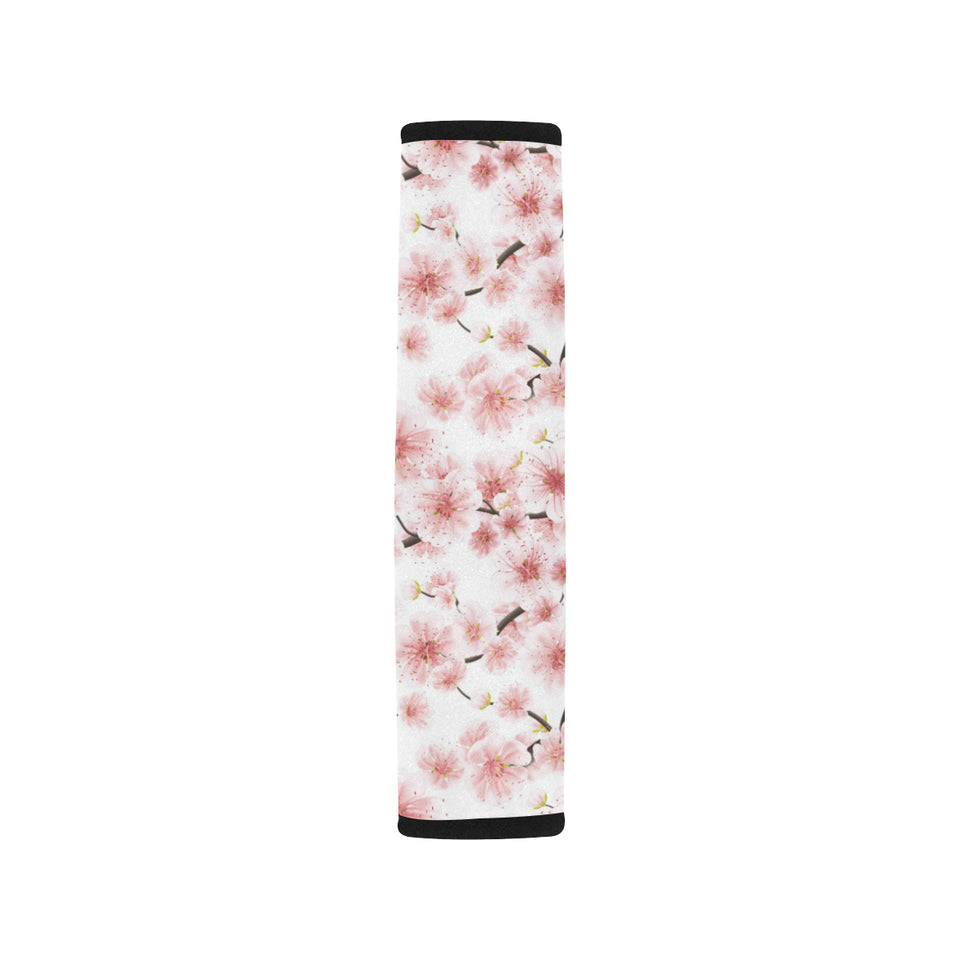 Sakura Pattern Theme Car Seat Belt Cover