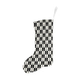 Anchor Black and White Patter Christmas Stocking