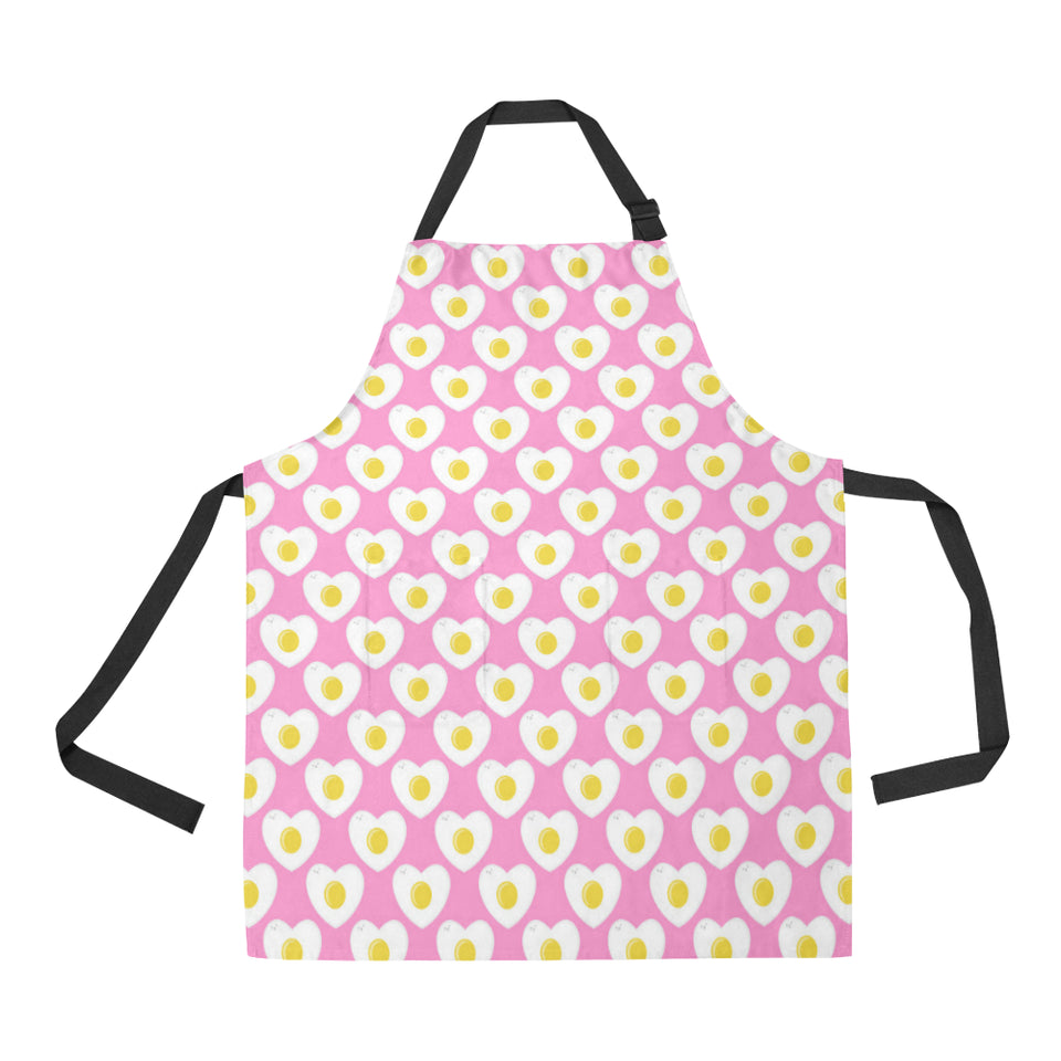 Fried Eggs Pattern Print Design 02 Adjustable Apron