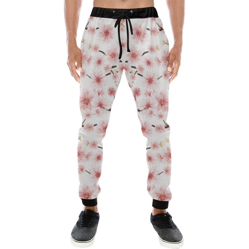 Sakura Pattern Theme Unisex Casual Sweatpants