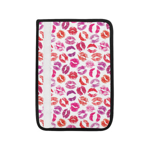 Lips Pattern Print Design 04 Car Seat Belt Cover