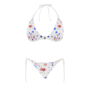USA Star Pattern Sexy Bikinis Two-Pieces Swimsuits
