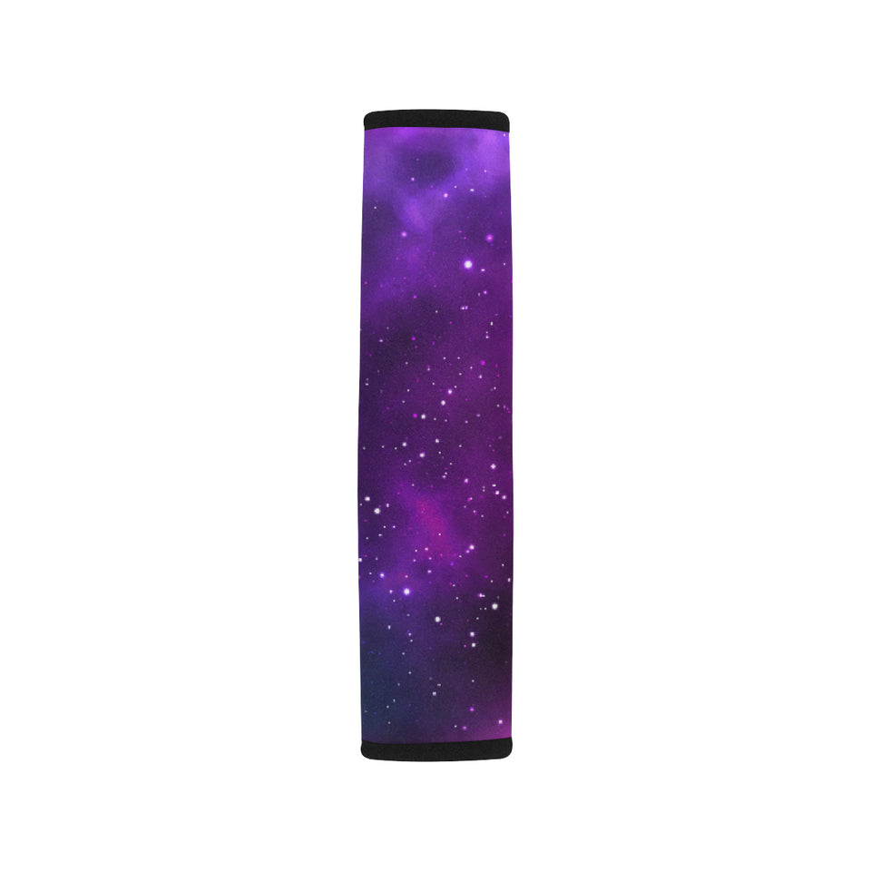 Pink Space Galaxy Pattern Car Seat Belt Cover