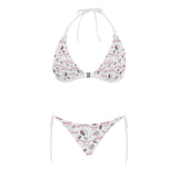 Sloth Leaves Pattern Sexy Bikinis Two-Pieces Swimsuits