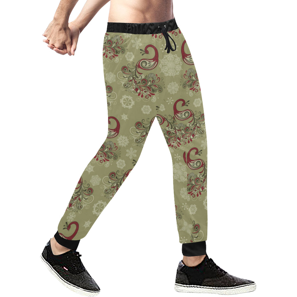 Peacock Tribal Pattern Unisex Casual Sweatpants