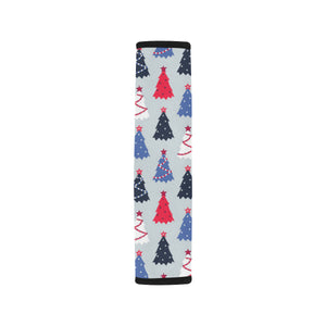 Christmas Tree Star Pattern Car Seat Belt Cover