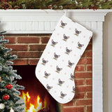 Cute Chihuahua Paw Pattern Christmas Stocking