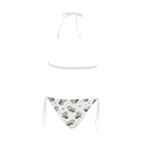 Sleep Raccoon Pattern Sexy Bikinis Two-Pieces Swimsuits