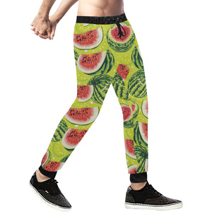 Watermelon Theme Pattern Unisex Casual Sweatpants