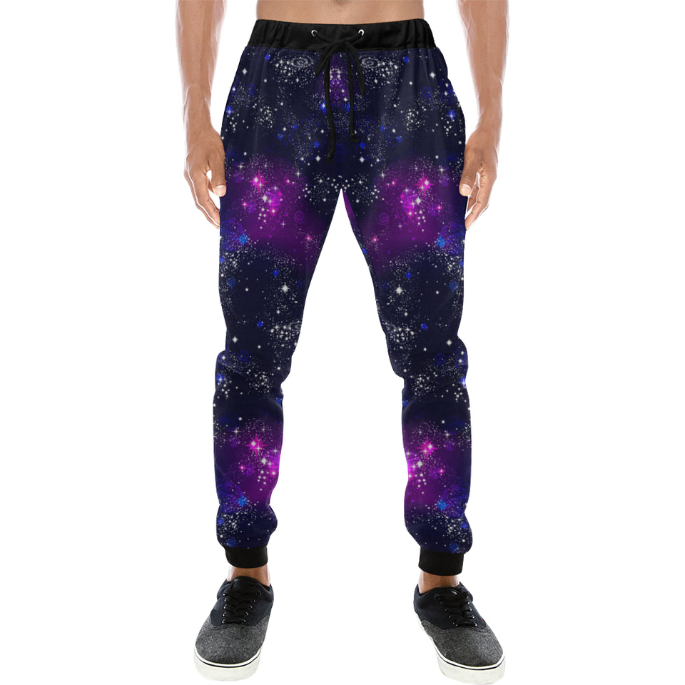 Space Galaxy Pattern Unisex Casual Sweatpants