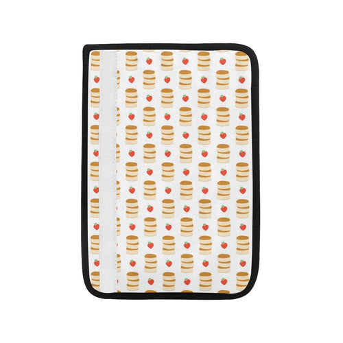 Pancake Pattern Print Design 02 Car Seat Belt Cover