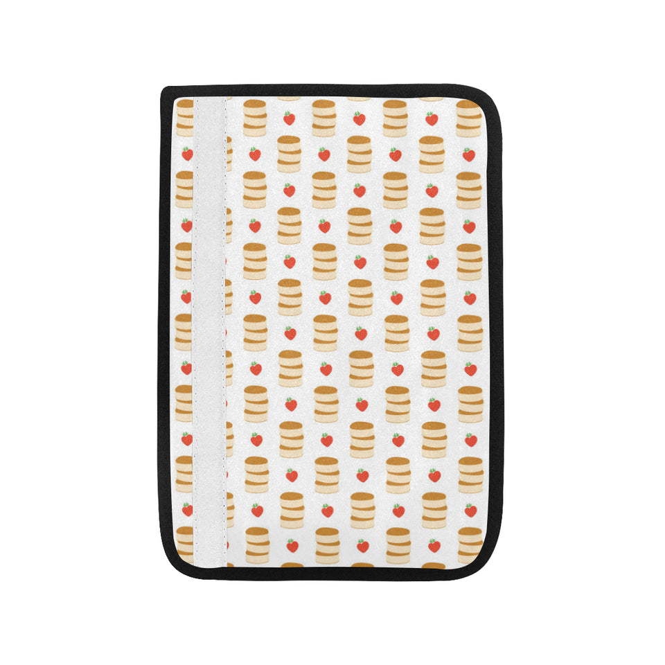 Pancake Pattern Print Design 02 Car Seat Belt Cover