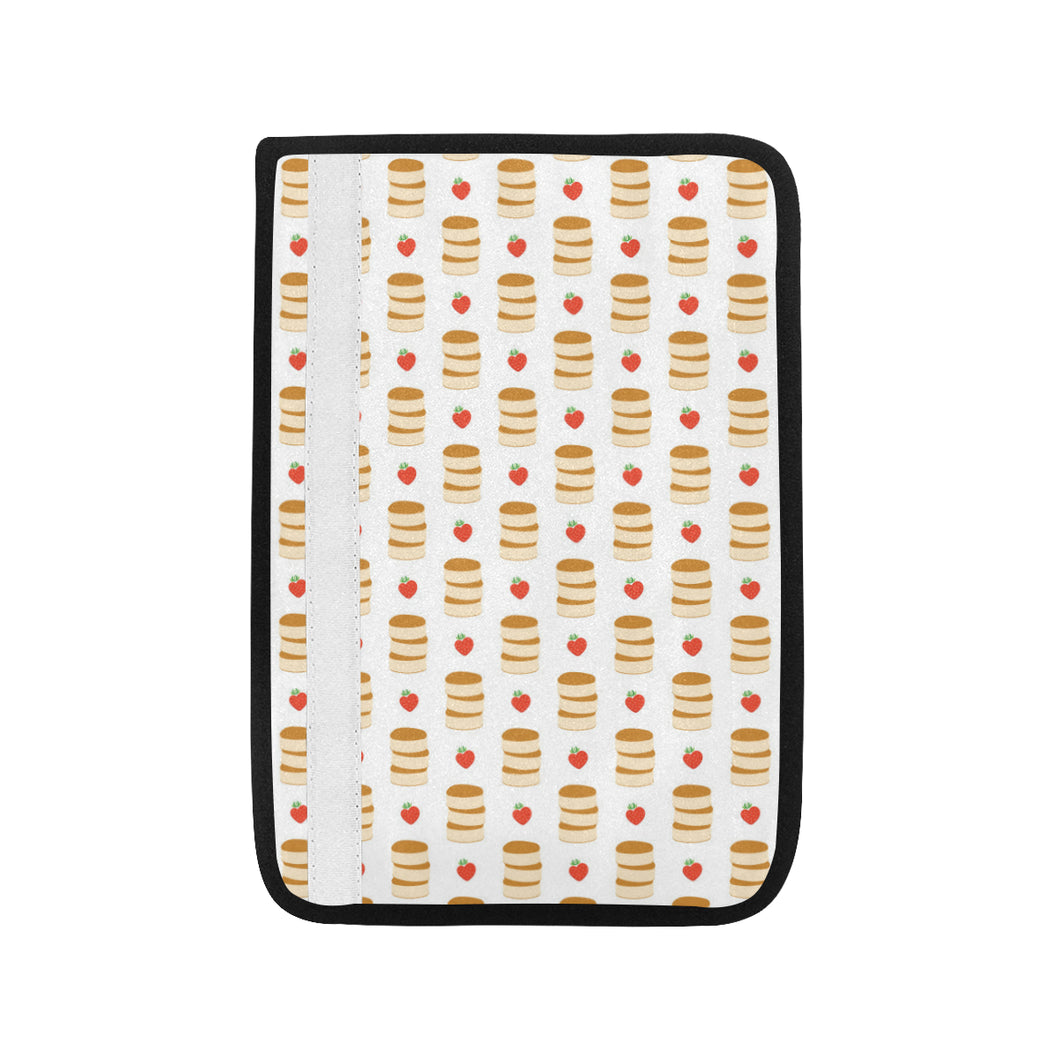 Pancake Pattern Print Design 02 Car Seat Belt Cover