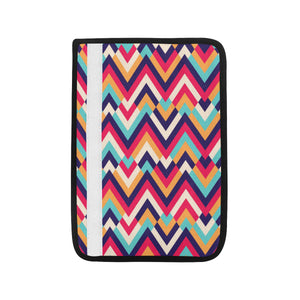 Zigzag Chevron Pattern Background Car Seat Belt Cover