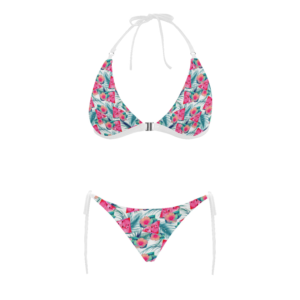 Watermelon Flower Pattern Sexy Bikinis Two-Pieces Swimsuits