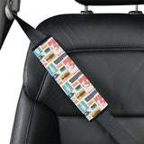 Guitar Pattern Background Car Seat Belt Cover