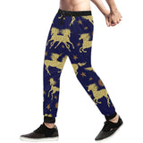 Unicorn Gold Pattern Unisex Casual Sweatpants