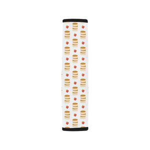 Pancake Pattern Print Design 02 Car Seat Belt Cover