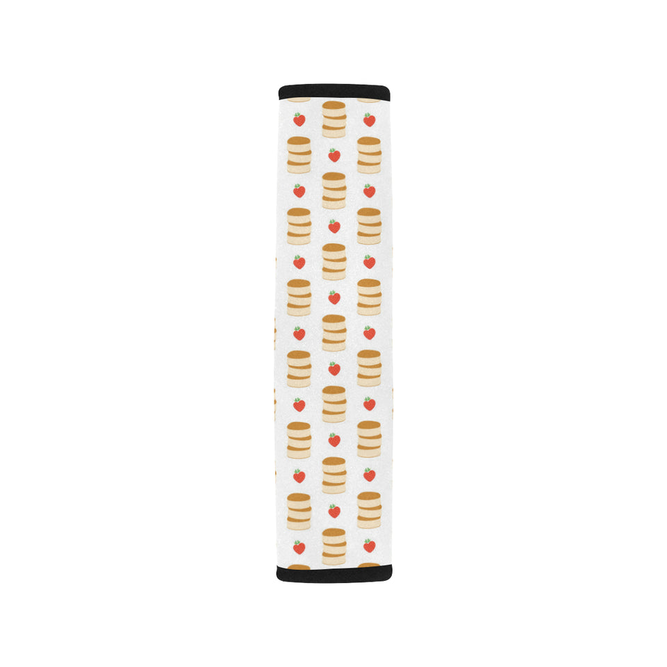 Pancake Pattern Print Design 02 Car Seat Belt Cover