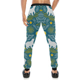 Polar Bear Pattern Unisex Casual Sweatpants