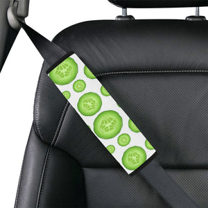 Sliced Cucumber Pattern Car Seat Belt Cover