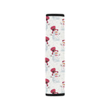 Cute Snowman Pattern Car Seat Belt Cover